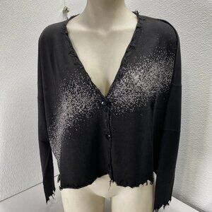 Planet by Lauren G Women’s Pima Cotton Cardigan